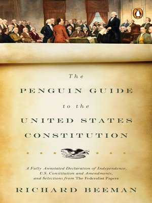 cover image of The Penguin Guide to the United States Constitution